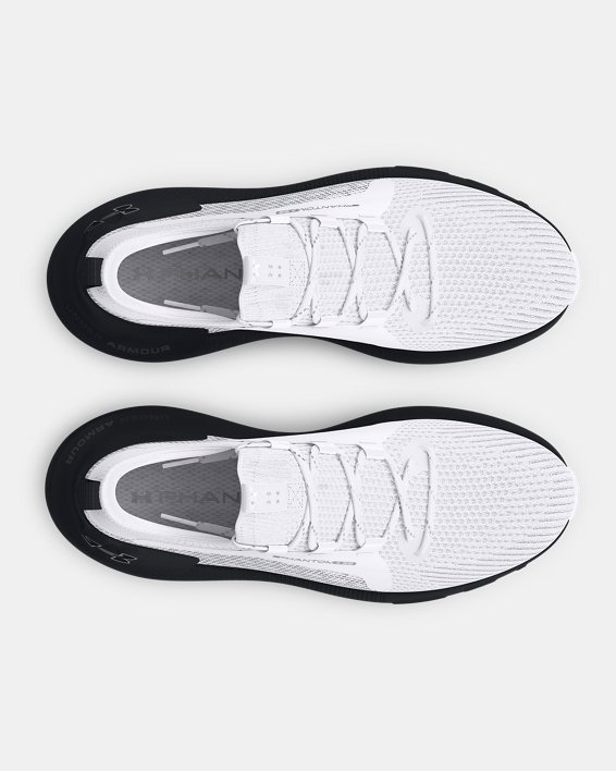 Unisex UA HOVR™ Phantom 3 SE Reflect Running Shoes, White, pdpMainDesktop image number 2
